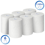 SCOTT® Essential™ Slimroll™ Rollenhandtücher, 19,8 cm x 190 m