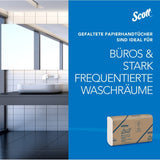 SCOTT® Multifold Papierhandtücher, 1-lagig, Z-Falz, 23,5 x 23 cm