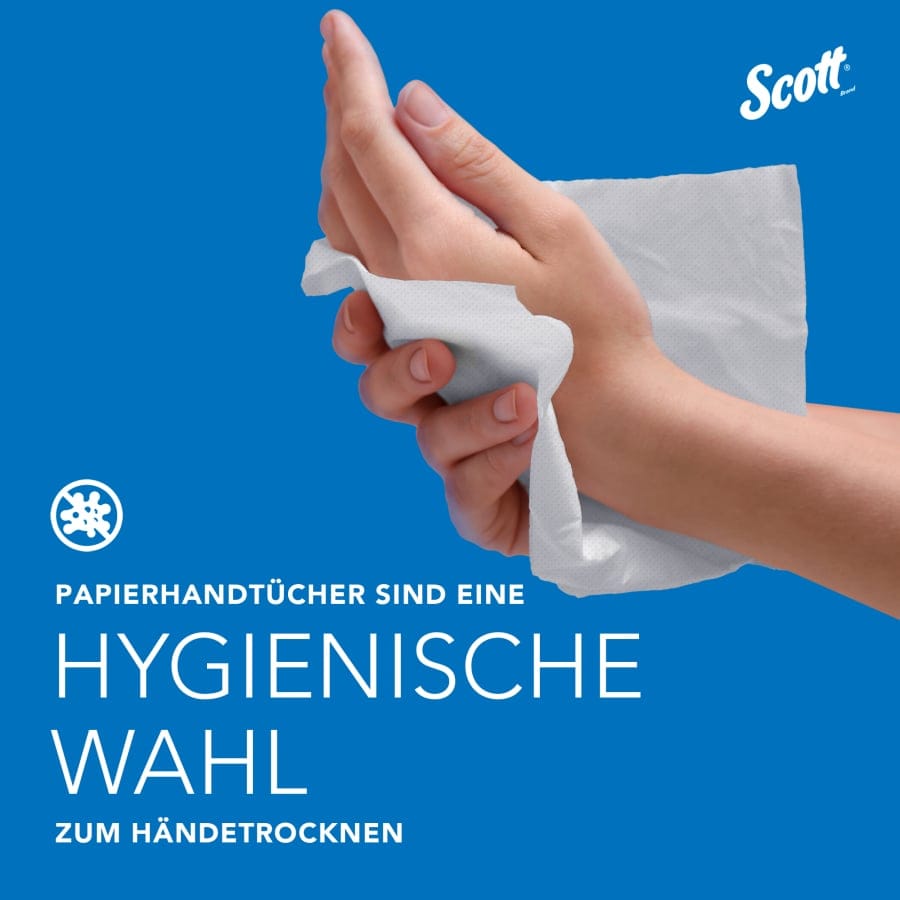 SCOTT® Multifold Papierhandtücher, 1-lagig, Z-Falz, 23,5 x 23 cm