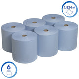 SCOTT® Rollenhandtücher, blau, 1-lagig