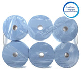 SCOTT® Rollenhandtücher, blau, 1-lagig