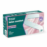 Semperguard® Einmalhandschuhe, Latex comfort 1 Packung = 90 Stück, Größe XL (9-10)