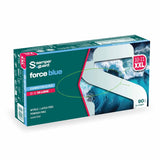 Semperguard® force blue Nitrilhandschuhe, puderfrei, blau XXL (10-11) – 1 Packung (90 Stück)