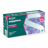 Semperguard® sapphire Nitrilhandschuhe, puderfrei, violettblau XXL (10-11) – 1 Packung (90 Stück)