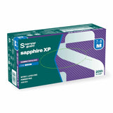 Semperguard® sapphire XP Nitrilhandschuhe, puderfrei, violettblau M (7-8) – 1 Packung (200 Stück)