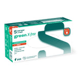 Sempermed® green X-free Nitrilhandschuhe, puderfrei, grün S (6-7) – 1 Packung (200 Stück)
