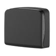 Semy Top Handtuchspender Interfold Mini, 300 Blatt, matt Schwarz matt