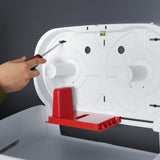 Semy Top Maxi Jumbo Toilettenpapierspender für 2 Rollen bis 24 cm