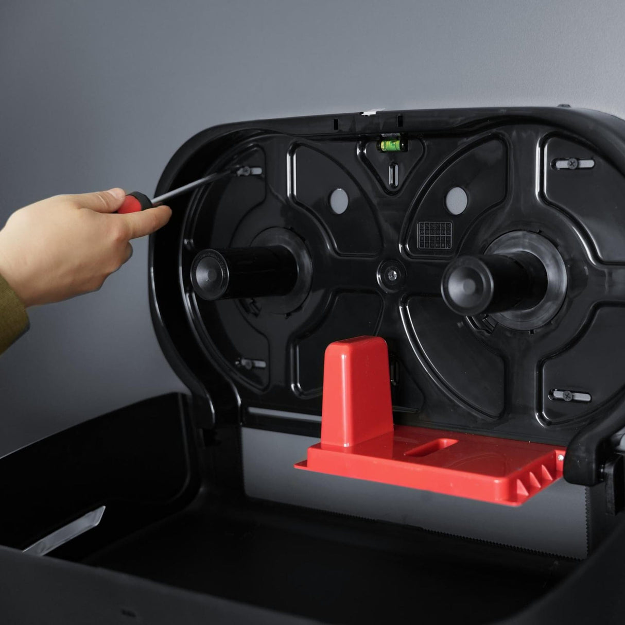 Semy Top Maxi Jumbo Toilettenpapierspender für 2 Rollen bis 24 cm