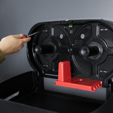 Semy Top Maxi Jumbo Toilettenpapierspender für 2 Rollen bis 24 cm