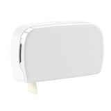 Semy Top Maxi Jumbo Toilettenpapierspender für 2 Rollen bis 24 cm Weiss matt