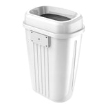 Semy Top Mülleimer mit Wandhalterung, 32l, mit Wasserwaage