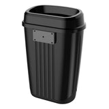 Semy Top Mülleimer mit Wandhalterung, 32l, mit Wasserwaage