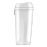 Semy Top Mülleimer mit Wandhalterung, 32l, mit Wasserwaage