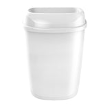 Semy Top Mülleimer mit Wandhalterung, 32l, mit Wasserwaage