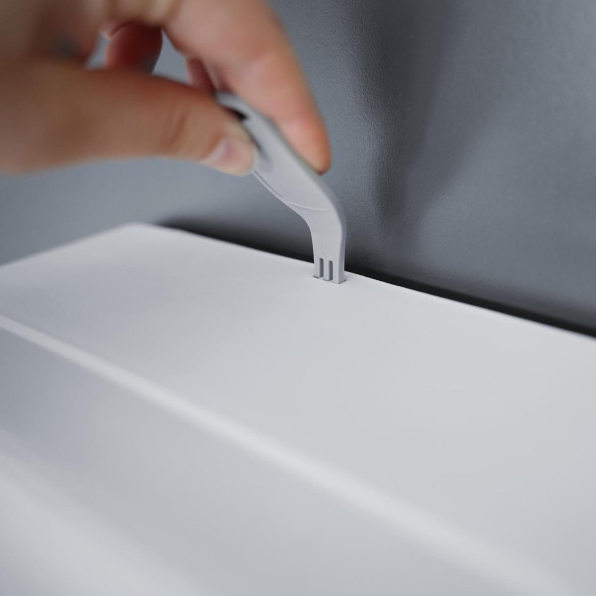 Semy Top Toilettenpapierspender für 2 Rollen, matt