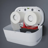Semy Top Toilettenpapierspender für 2 Rollen, matt