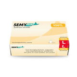 SemyCare Einmalhandschuhe, puderfrei, weiß L · 422899