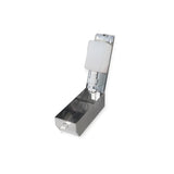 Semytop Edelstahl Seifenspender, silber, 1 Liter