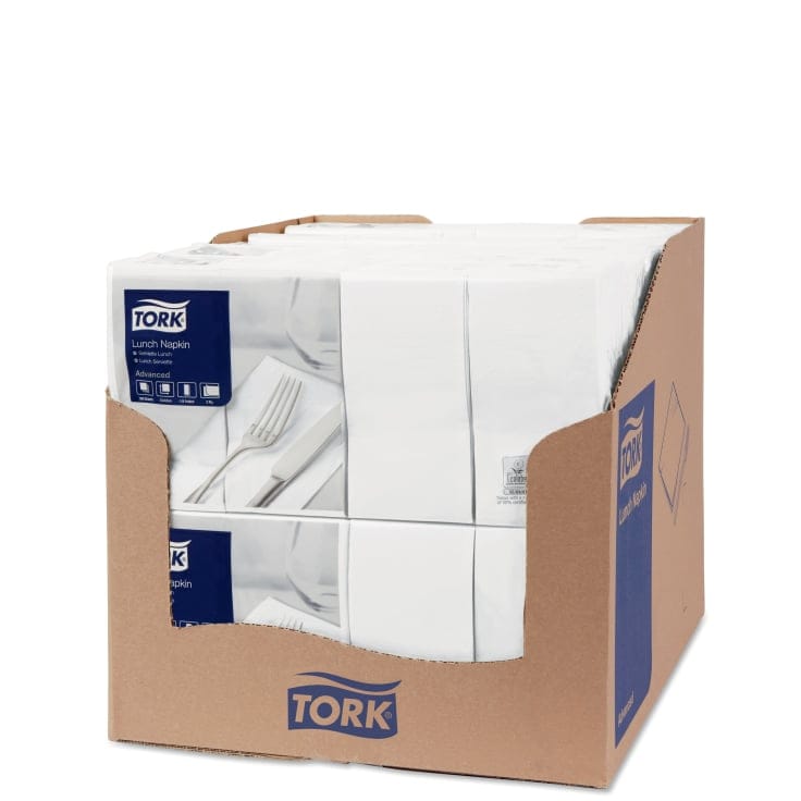 Tork Lunch Servietten 2 lagig 1/8 Falz
