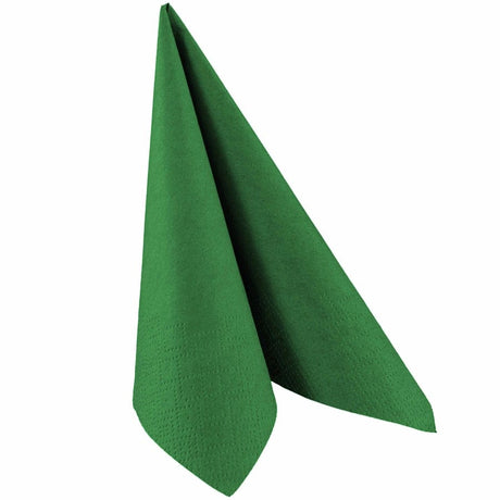 Servietten, 33 x 33 cm, 1/4 Falzung, 3-lagig 4× 250 Stück Gruen