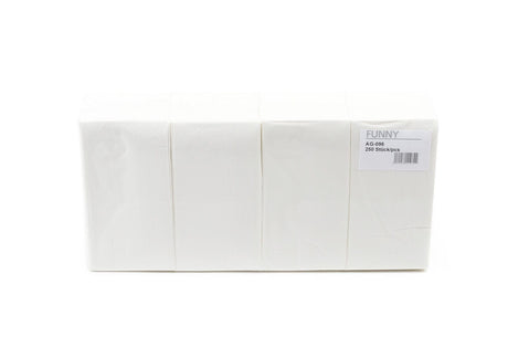 Servietten, 33 x 33 cm, 2-lagig, weiß, 1/8 Falz