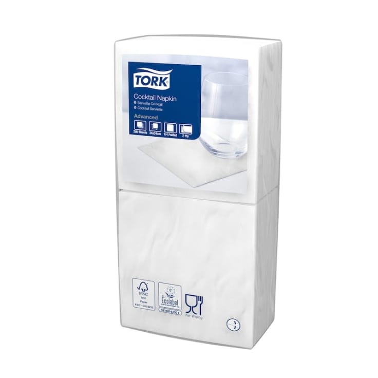 Tork Advanced Servietten 2 lagig 1/4 Falz Gastronomie