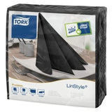 Tork LinStyle Dinnerservietten Airlaid mitternachtsblau Schwarz