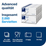 Tork Lunchservietten 2 lagig 1/4 Falz Gastronomie