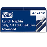 Tork Soft Lunchservietten 3-lagig 1/4 Falzung