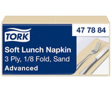 Tork Soft Lunchservietten 3-lagig vorgefaltet Gastronomie