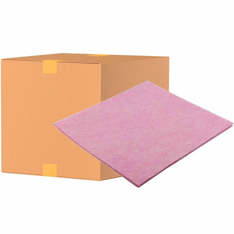 Sito Allzwecktuch, saugstark, 110 g/m², 38 x 38 cm 1 Karton = 24 Packungen á 10 Tücher, Farbe: rosa