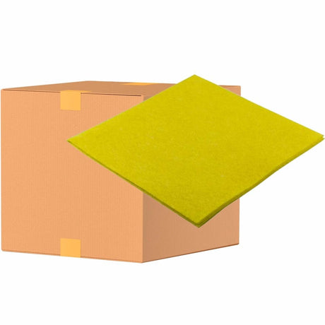 Sito Allzwecktuch, strapazierfähig, 110 g/m², 38 x 38 cm 1 Karton = 300 Tücher, Farbe: gelb
