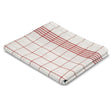 Sito Geschirrtuch, Baumwolle, 50 x 70 cm Packung 10 Tücher, rot-weiß