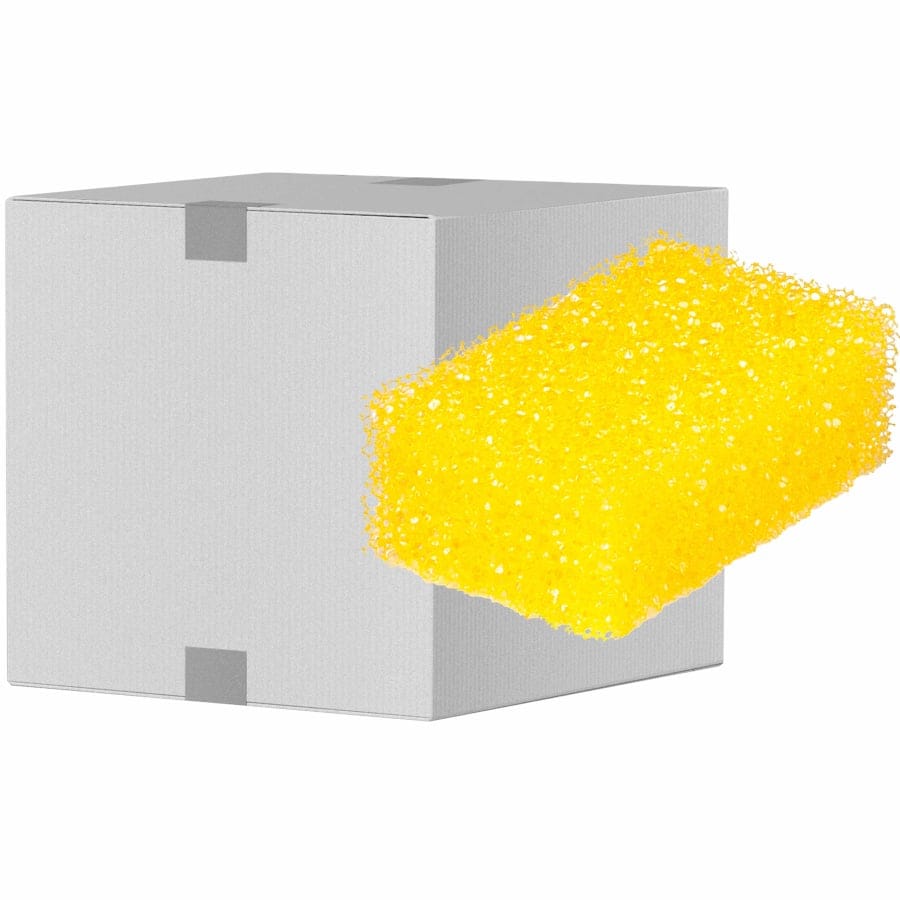 Sito Insektenschwamm, soft Karton 100 Schwämme, gelb