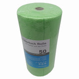 Sito Microfasertuch auf der Rolle, 200 g/m² 1 Karton = 6 Rolle à 50 Stück, Farbe: grün