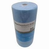 Sito Microfasertuch auf der Rolle, 200 g/m² 1 Karton = 6 Rollen à 50 Stück, Farbe: blau
