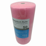 Sito Microfasertuch auf der Rolle, 200 g/m² 1 Karton = 6 Rollen à 50 Stück, Farbe: rot