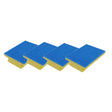 Sito Putzschwamm Vlies XXL, nicht kratzend, 14 x 18 x 5 cm Packung 4 Schwämme