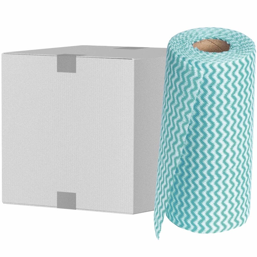 Sito Putztücher Wischfix, waschbar bis 40 °C, 35 x 18 cm 1 Karton = 12 Rollen á 50 Tücher, Farbe: grün