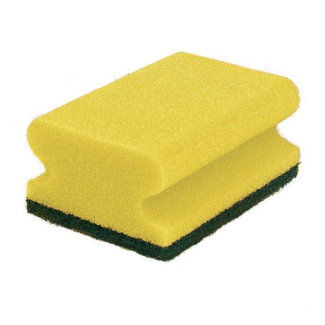 Sito Spülschwamm Vlies, medium Packung 10 Schwämme, gelb/schwarz