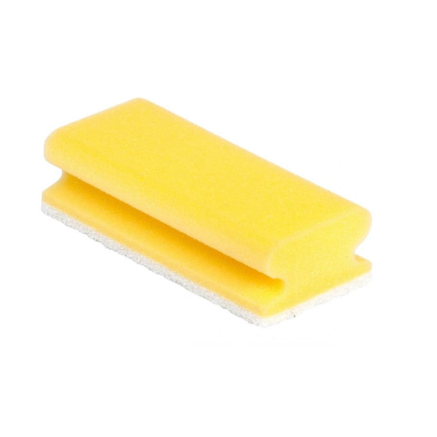Sito Spülschwamm Vlies, nicht kratzend, 15,3 x 5,9 x 4,2 cm Packung 10, gelb/weiß