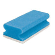 Sito Spülschwamm Vlies, nicht kratzend, 9,5 x 6,9 x 4,2 cm Packung 10 Schwämme, blau/weiß