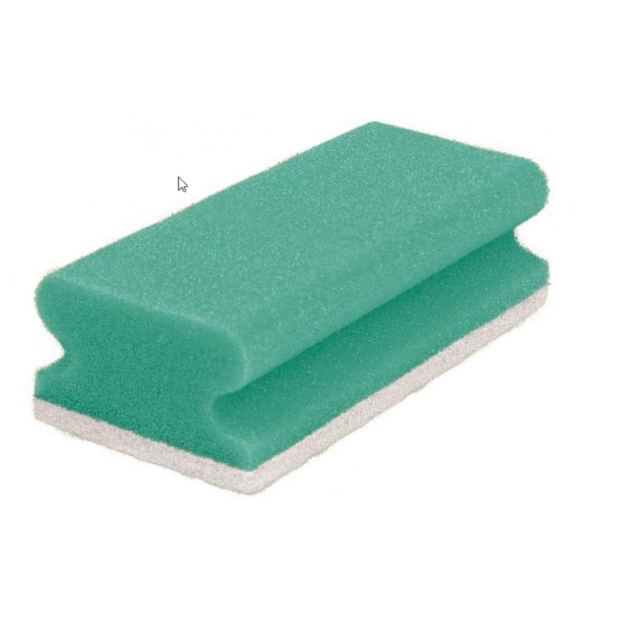 Sito Spülschwamm Vlies, nicht kratzend, groß, 8,6 x 15,3 x 4,2 cm Packung 10 Schwämme, grün/weiß