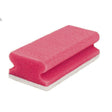 Sito Spülschwamm Vlies, nicht kratzend, groß, 8,6 x 15,3 x 4,2 cm Packung 10 Schwämme, rot/weiß
