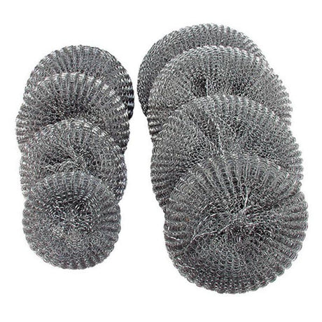 Sito Topfschwamm 1 Packung = 10 Metallschwämme, Gewicht: 40 Gramm