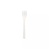 Snackgabeln, Bio-PP, extra stabil, 13 cm 1 Karton (20 Packungen × 50 Stück), Weiß