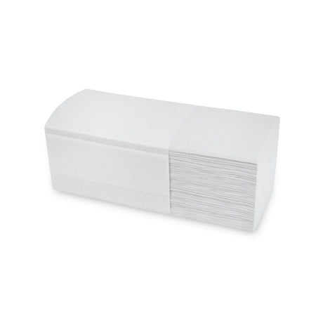Sobsy Papierhandtücher, 2-lagig, V-Falz, 24 x 20,5 cm, weiß