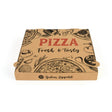 Sobsy Pizzakarton, braun Masse L X B X H 32 X 32 X