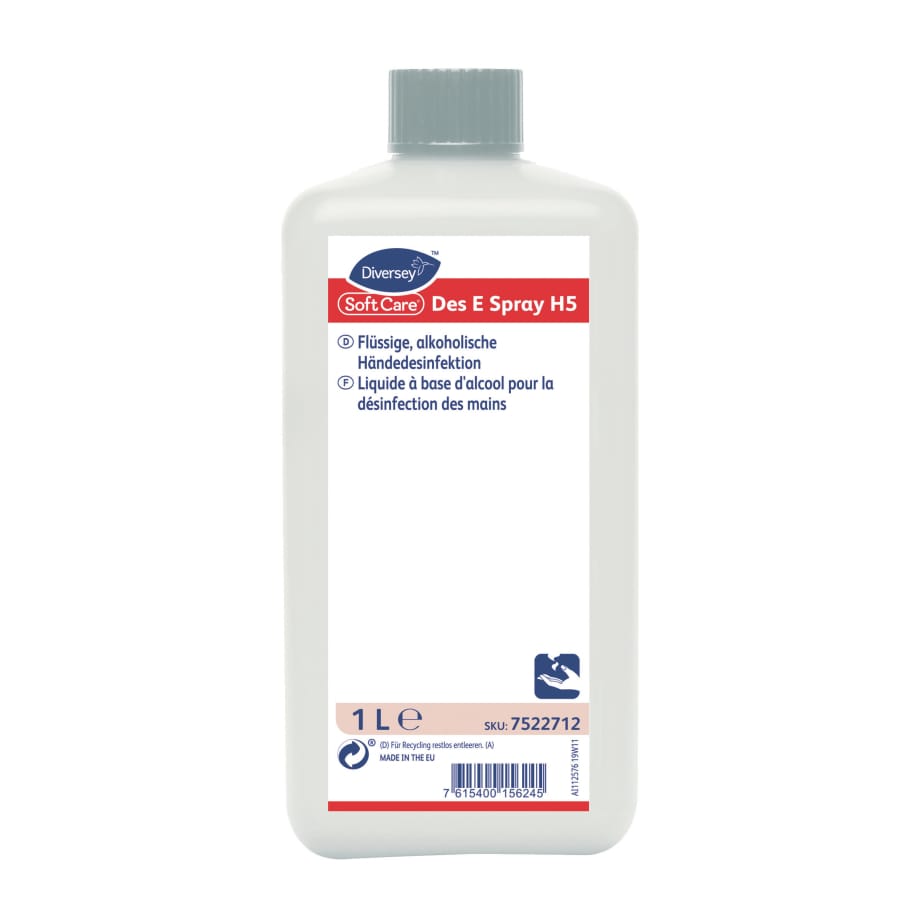 Soft Care Des E Spray Händedesinfektion 1 Liter - Flasche